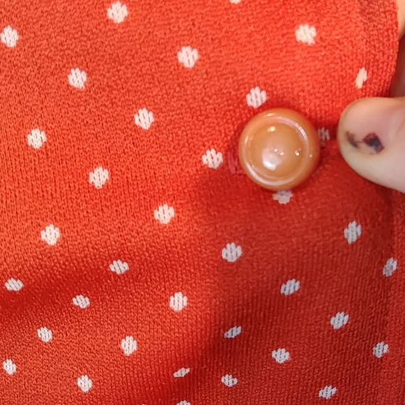 Vintage Pumpkin dress and jacket set - Picture 6 of 13